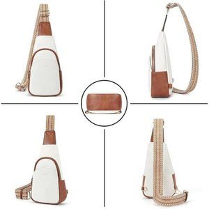 Guitar Strap Iconic Faux Leather Sling Bag main image 1